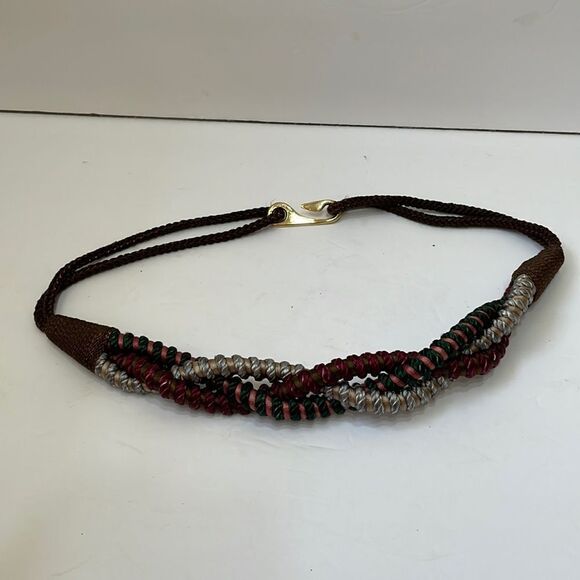 GINNIE JOHANSEN BRAIDED BELT - Picture 1 of 6